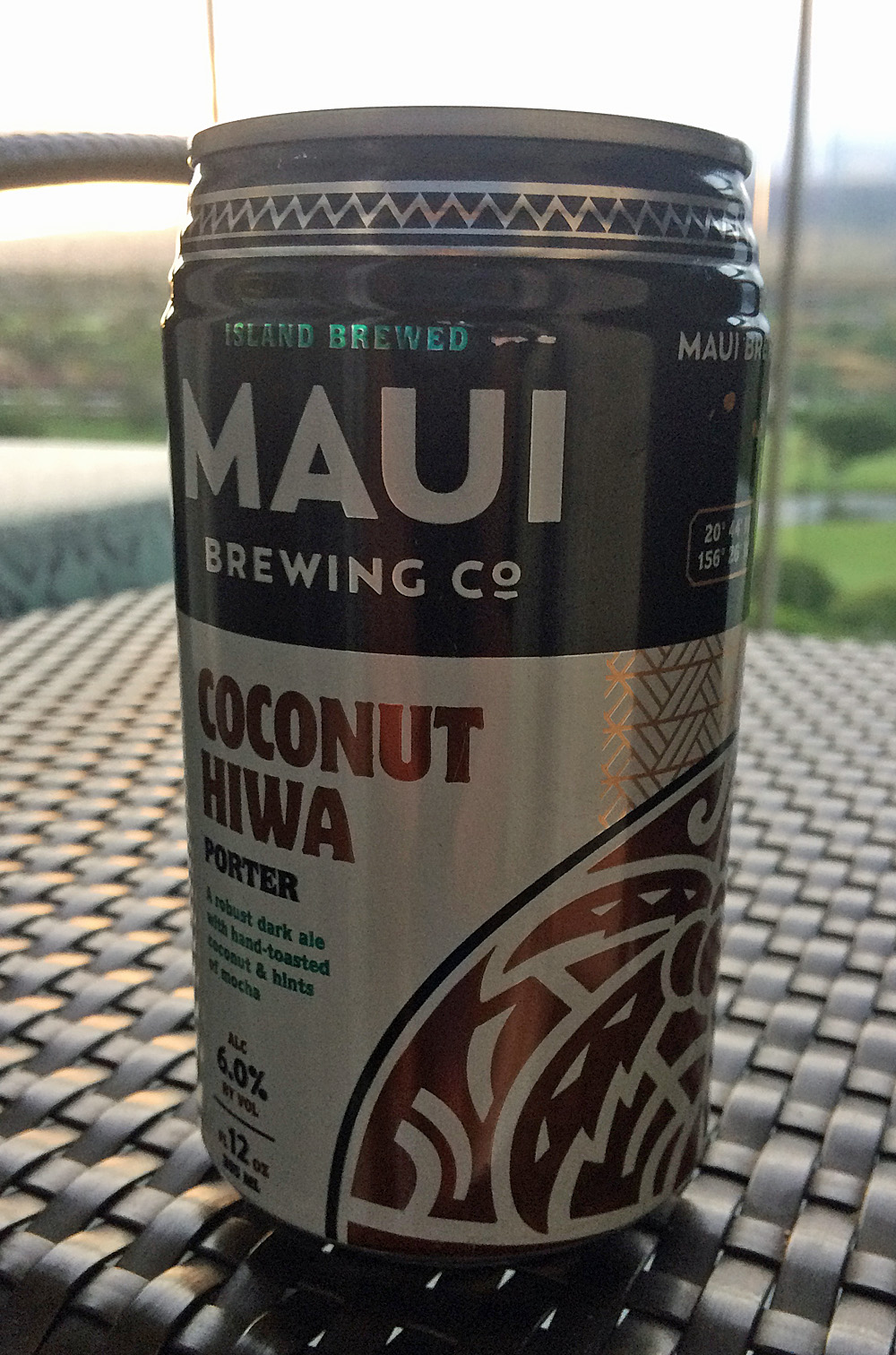 Maui Coconut Hiwa Porter Beer Review